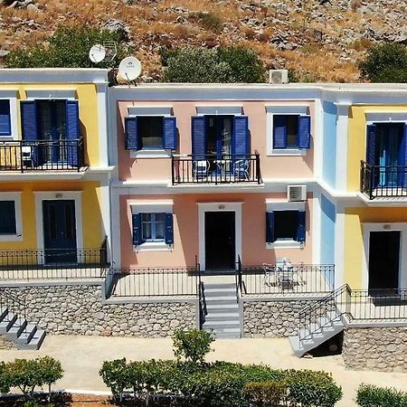 Irene Double Apartment Anoi Symi Exteriör bild