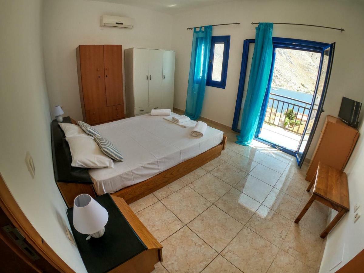 Irene Double Apartment Anoi Symi Exteriör bild