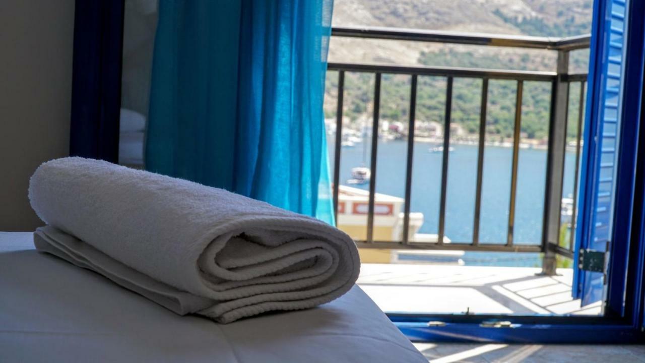 Irene Double Apartment Anoi Symi Exteriör bild