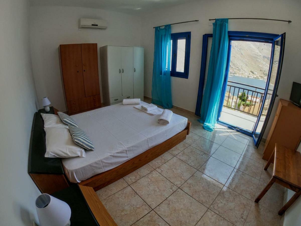Irene Double Apartment Anoi Symi Exteriör bild