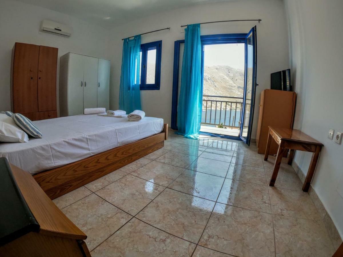 Irene Double Apartment Anoi Symi Exteriör bild